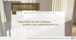 Desktop Screenshot of chovghi.com