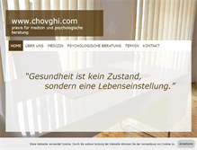 Tablet Screenshot of chovghi.com